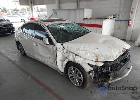 2017 Infiniti Q50 3.0T Premium from USA, damaged, VIN JN1EV7AR3HM841802